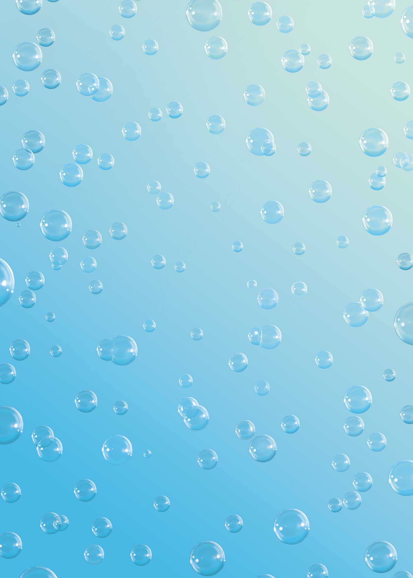 Aqua Bubbles Vinyl Photography Backdrop by Club Backdrops