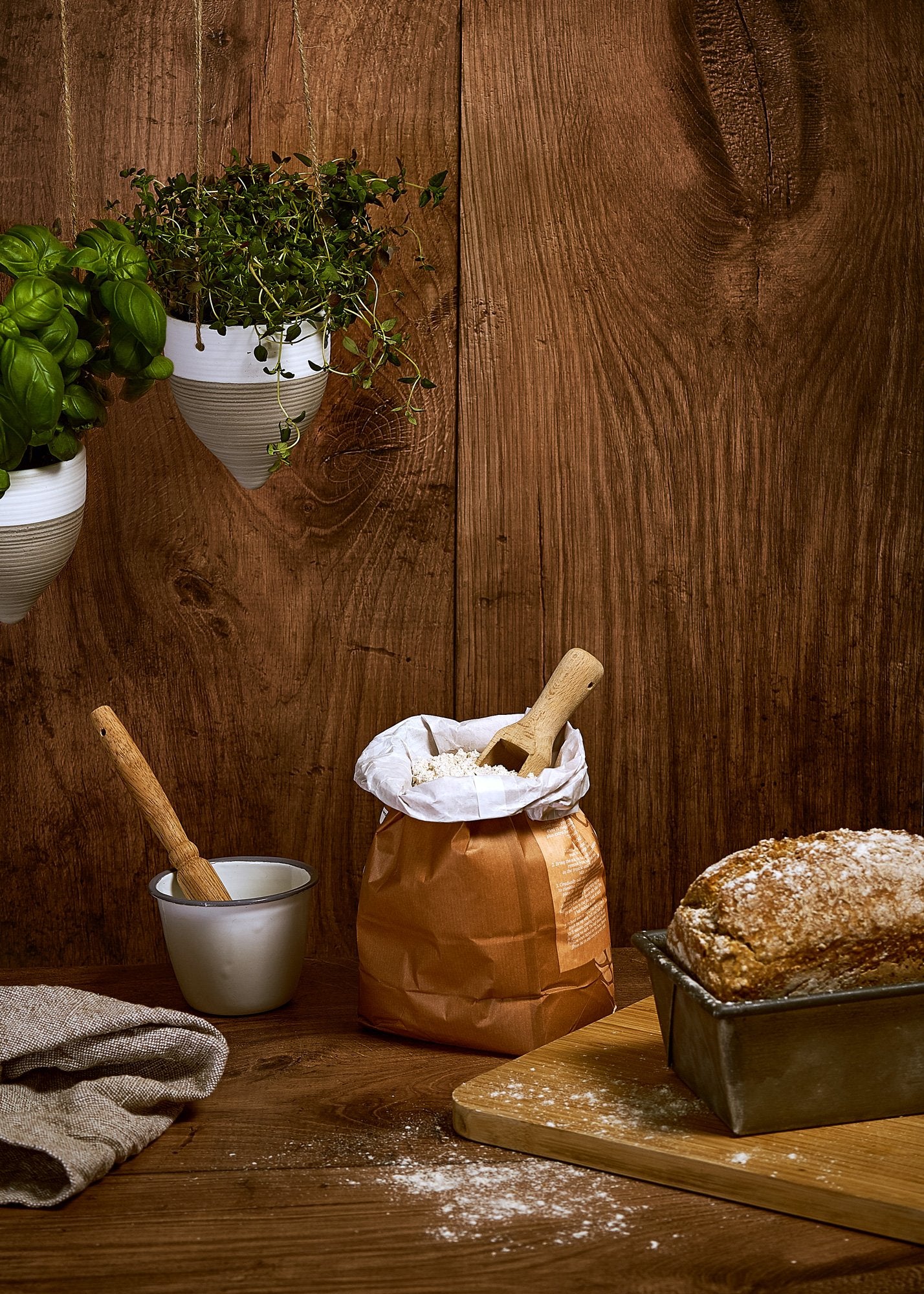 Warm Oak Vinyl Photography Backdrop by Club Backdrops